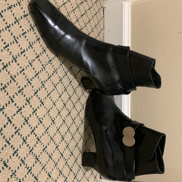 Stephane Kelian Black Bootie sz 10 - Picture 2 of 5